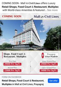 Others image of 348.0 Sq.ft pre-leased  Commercial Plot for sale in Civil Lines for 12500000