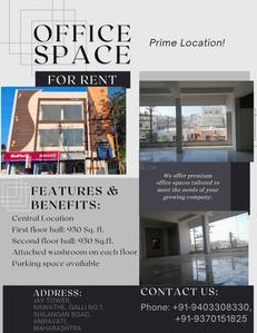 Others image of 950.0 Sq.ft   Commercial Property for rent in Navathe Nagar for 40000