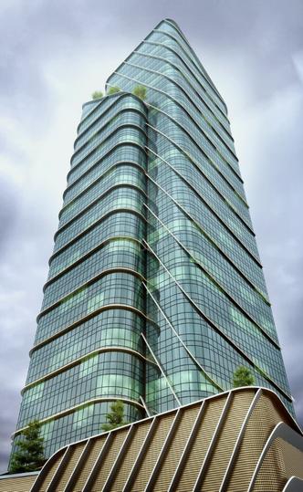 Outside View image of 800.0 Sq.ft  Bare shell Office Space for sale in Airoli for 8000000