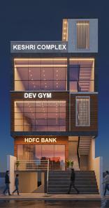 Outside View image of 2000.0 Sq.ft  Bare shell Office Space for rent in Maharajganj for 50000