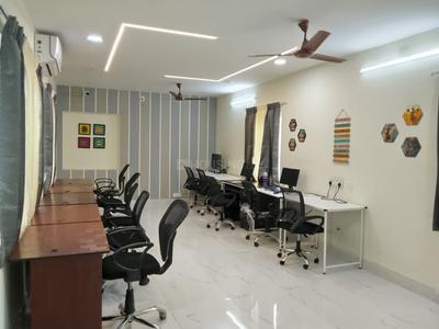 Cabin image of 600.0 Sq.ft  Ready to use Office Space for rent in Brindavan Colony for 5000