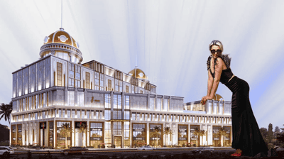 Entrance image of 500.0 Sq.ft pre-leased  Showroom for sale in Sector 29 for 80000000
