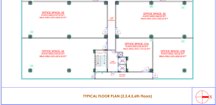 Others image of 2816.0 Sq.ft  Ready to use Office Space for sale in Narsingi for 47000000