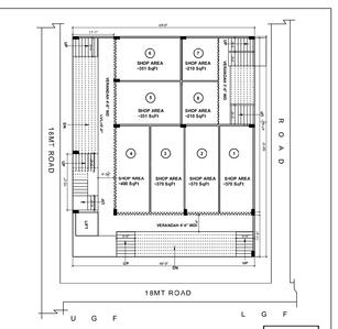 Others image of 210.0 Sq.ft   Shop for sale in Vrindavan Yojana for 3160000