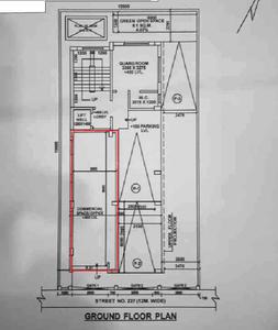 Floor Plan image of 340.0 Sq.ft   Shop for sale in New Town for 6500000