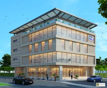 Outside View image of 3500.0 Sq.ft  Bare shell Office Space for rent in Ayodhya Bypass for 200000