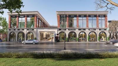 Outside View image of 1600.0 Sq.ft   Showroom for rent in Chhattarpur for 480000