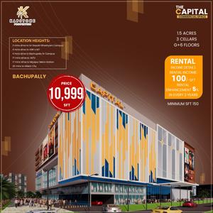 Commercial image of 500.0 Sq.ft pre-leased  Shop for sale in Bachupally for 10000000