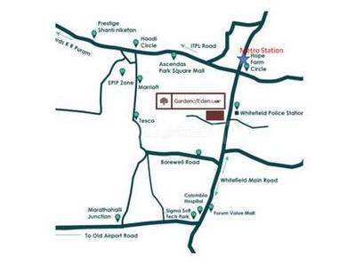 Floor Plan image of 675.0 Sq.ft   Showroom for rent in Whitefield for 80000