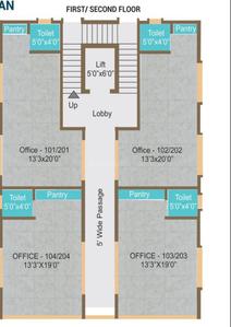 Others image of 674.0 Sq.ft  Bare shell Office Space for sale in Lohegaon for 5000000