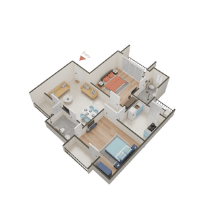Manav Krishna Nakshatra Home 3D 1