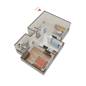 Amber Elegance 3D 1