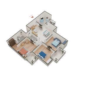 T Homes Phase 1 3D 3