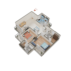 Rustle Court 3D 2