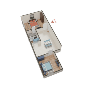 R B Milan Apartment 3D 2