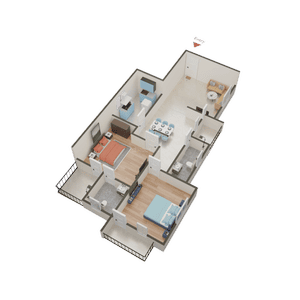 Jay Dee Infra Palace Inn - Block D 3D 2