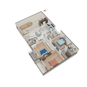 Shree Radhe Shyam Edifice 3D 2