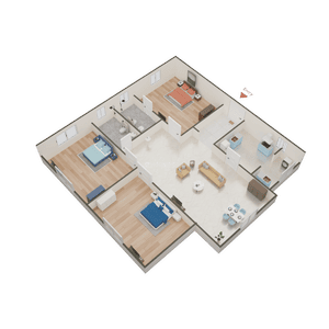 Aadiepadma Residency 3D 2