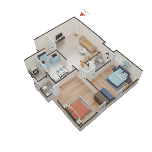 Jalashray Residency 3D 2