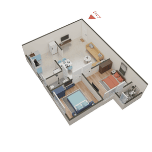 Vision Kalash Enclave Block A B C And D 3D 1