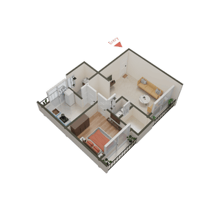 Shree Ram Samarth Shree Sadguru Sadan 3D 2