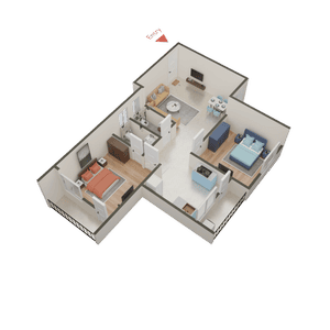 M. K. Mahavir Swami Apartment 3D 2