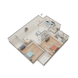 Diamond Nexus Gulmohar Wing D E F G 3D 1
