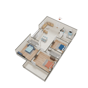 Apurupa Apurupas Sri Nivas Heights 3D 1