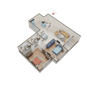 Tayal K Pune Building A B  3D 2