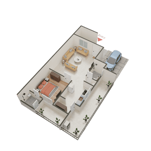 Dwarika Green 3D 4