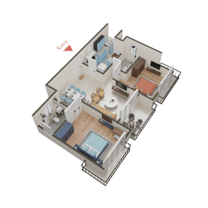 Godrej Horizon Phase I 3D 1