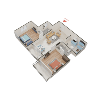 GP Homes Midway Avenue 3D 1