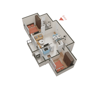 Runwal Gardens Phase 6A Bldg No 53 54 3D 1