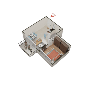 Adventz Zuari Rain Forest Apartment 3D 2