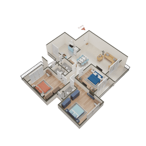 Akshar Greystone 3D 2