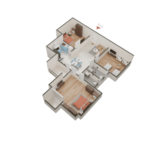 Protech Dharapur Phase III Block A 3D 2