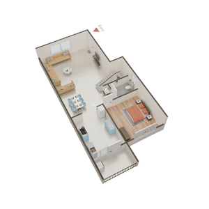 Radhe Residency Phase 1 3D 5