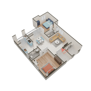 Built Chandana Towers 3D 2