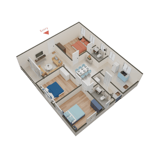 Pushkar Sarada Nivas 3D 2