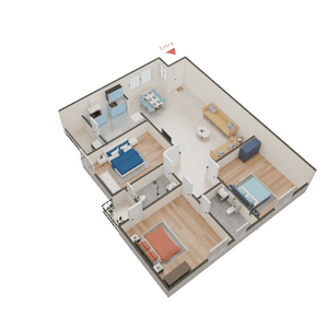 Pragathi Residency 3D 2