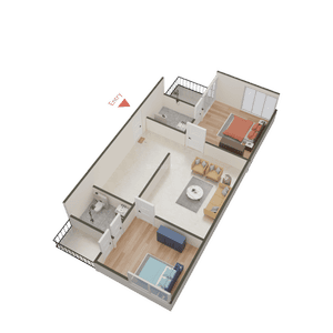 V Square Shreyas Mini Town 3D 3