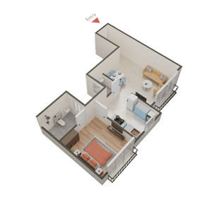 M K Oasis 3D 2