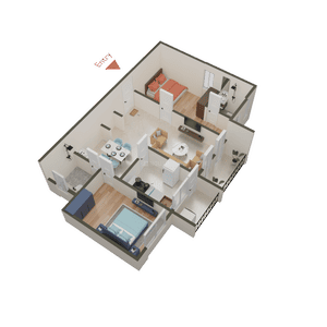 Parijatha Residency 3D 2