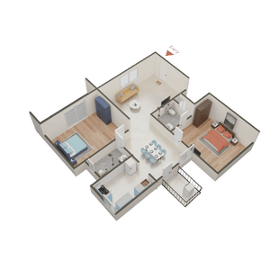 Garudathri Vibhuthi Residency 3D 2