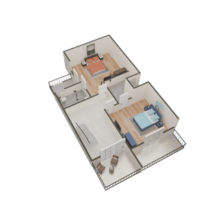 Sahib Prithvi Courtyard Phase 2 A 3D 3