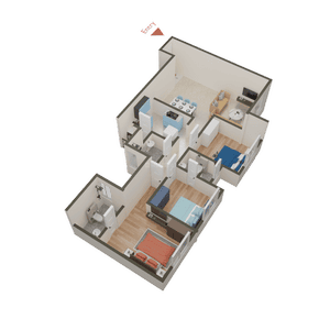 SD Building No 3 Wing B Astron 3D 2