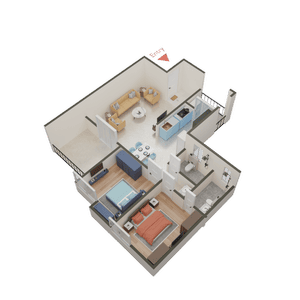 19 Grand West Wing B 3D 1