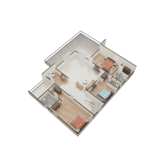 Pragnya Riverbridge Developers County C Type Villas 3D 4