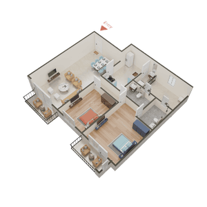 Mittal Palms 3D 4