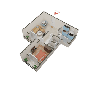Dhara Residency 3D 2
